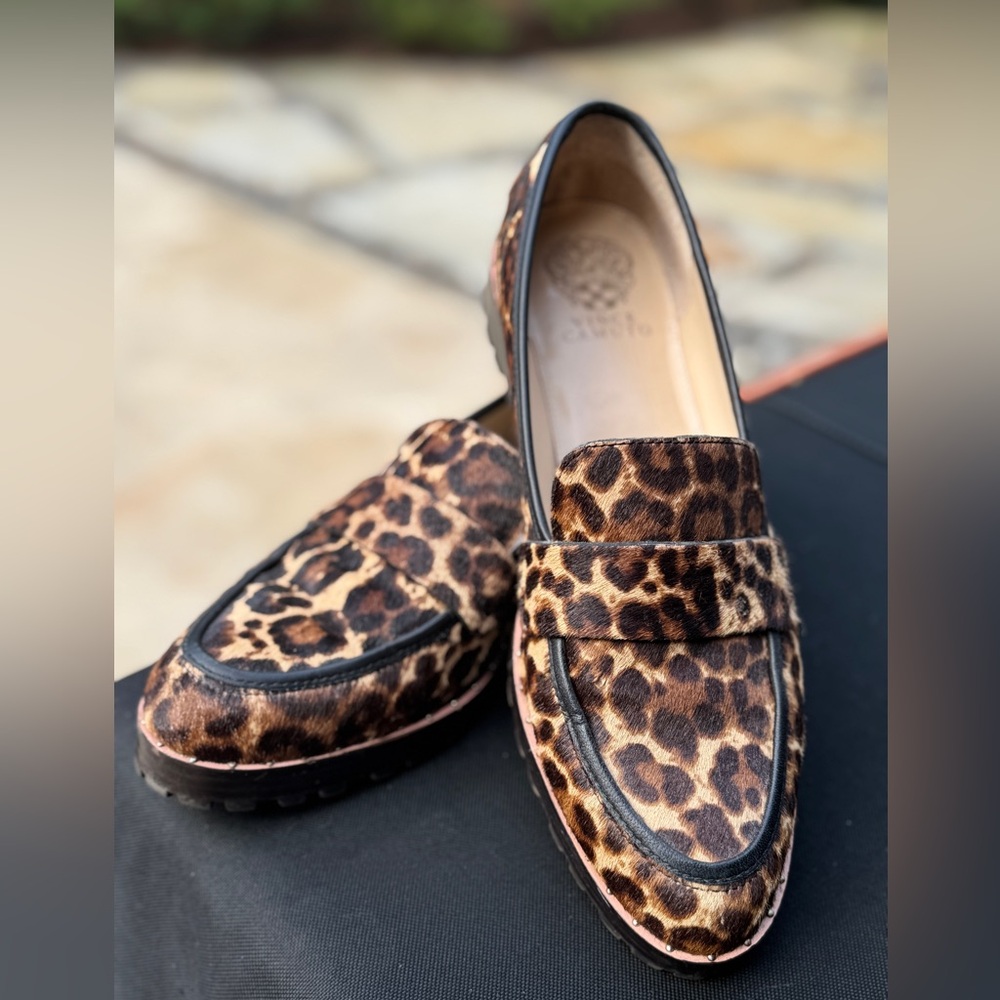 Leopard Print Loafers